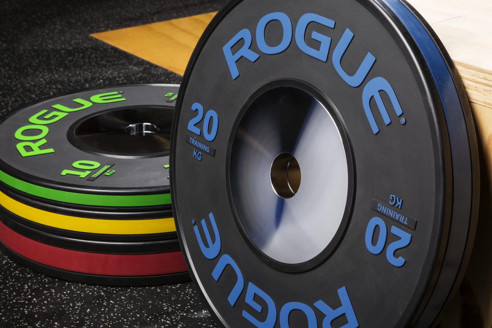 Rogue kg black training bumper plates hotsell